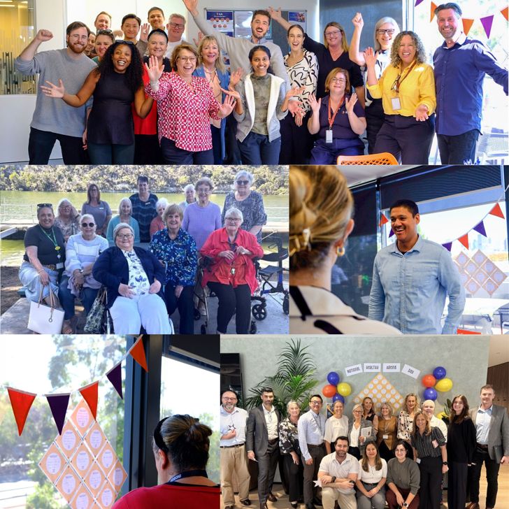 collage of photos of people celebrating Nation Healthy Ageing Day on May 6 2026