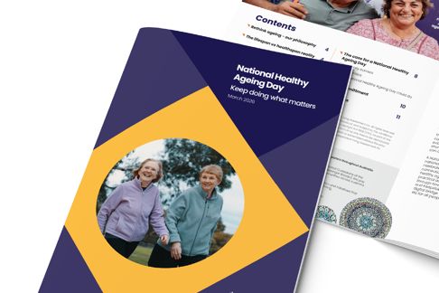 National Healthy Ageing Day positioning paper cover image