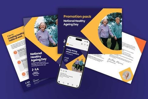 National Healthy Ageing Day promotion pack example image