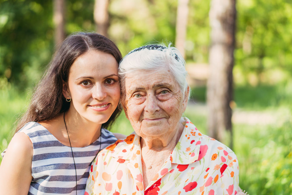 Grandma-granddaughter Grandma-granddaughter