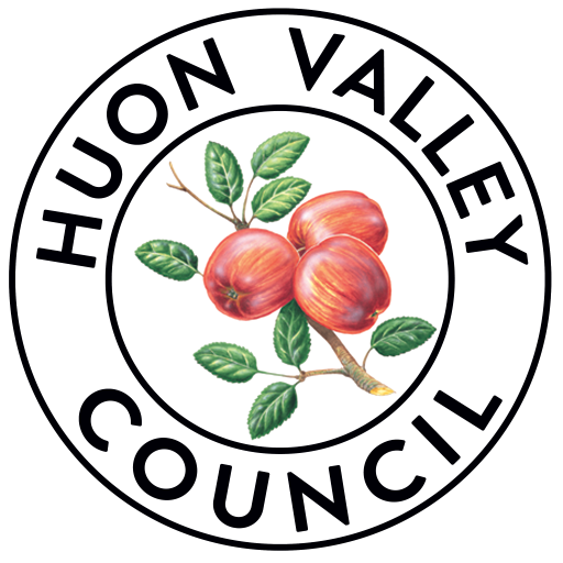 2017-NEW-LOGO-White-badge resize Huon Valley Council logo