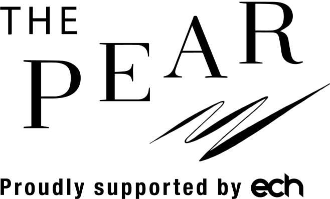 Pear + ECH co branding resize The Pear logo